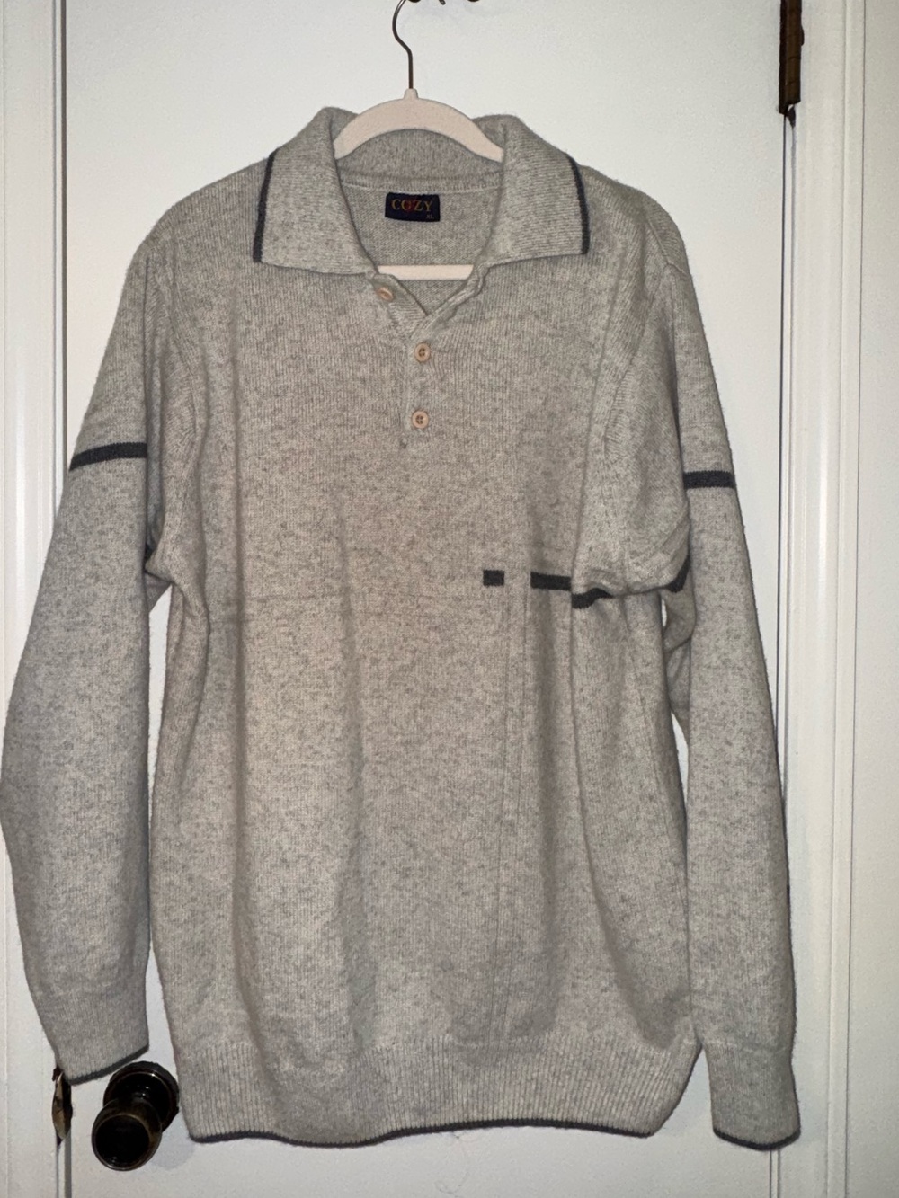 Men’s XL wool polo